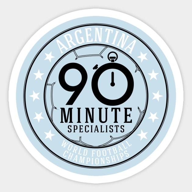 Argentina 90 Minutes World Football Championship Sticker by Rebus28